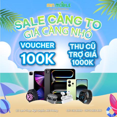 Sale Càng To - Giá Càng Nhỏ
