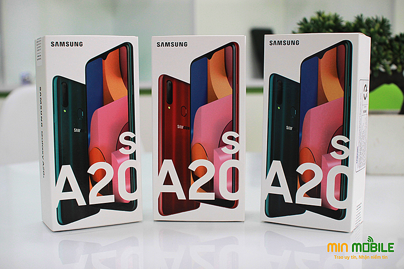 Dung lượng pin khổng lồ của Samsung A20s 2 sim, giá rẻ