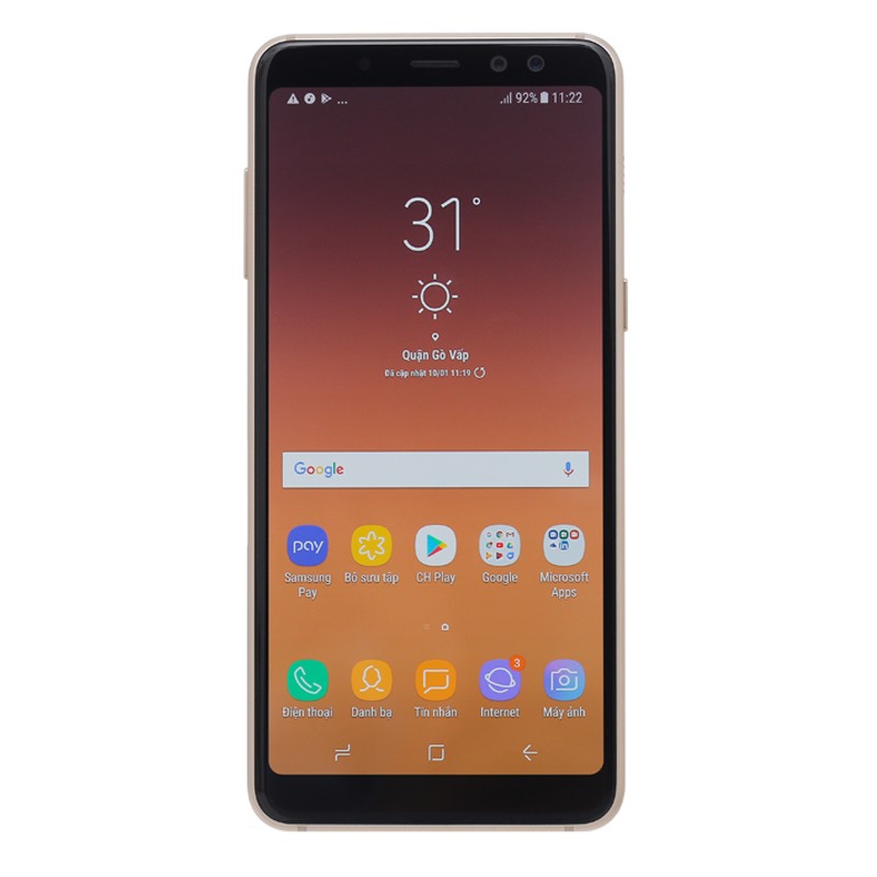 Màn hình Samsung A8 2018 mới, giá rẻ tại Hải Phòng vô cùng sắc nét
