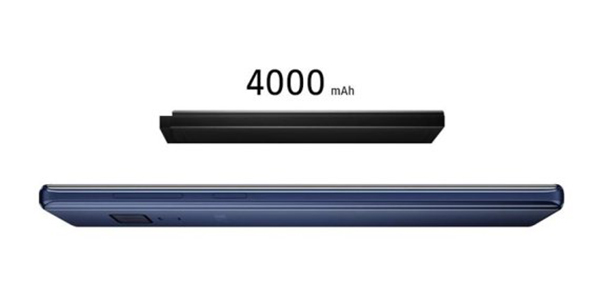 Samsung Galaxy Note 9 Có Viên Pin siêu khủng 4000mAh