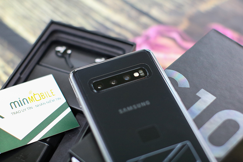 Cụm camera phía sau Samsung Galaxy S10 Fullbox có nhiều đổi mới