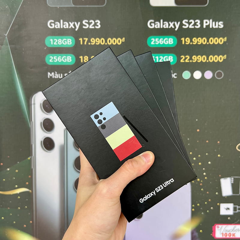Samsung Galaxy S23 Ultra chính hãng có bao nhiêu màu?