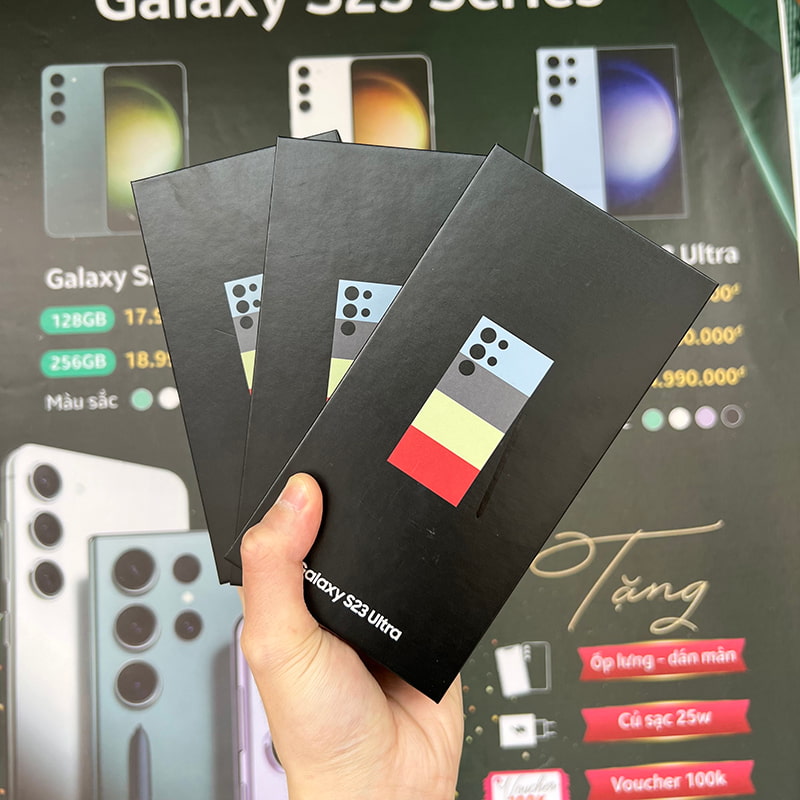 Galaxy S23 Ultra Hàn Quốc có những màu nào?