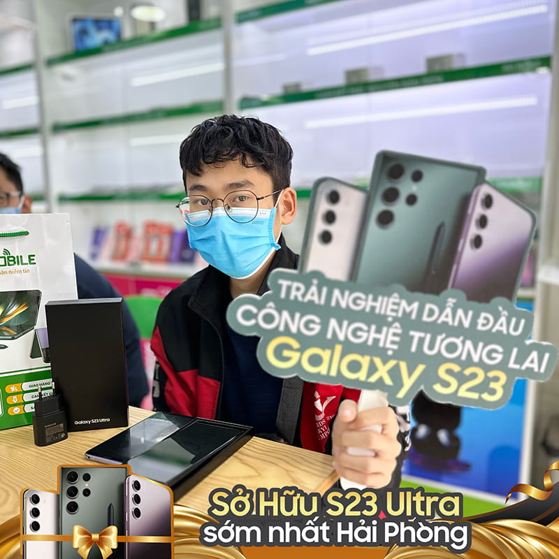 Samsung Galaxy S23 Ultra giá rẻ tại Hải Phòng