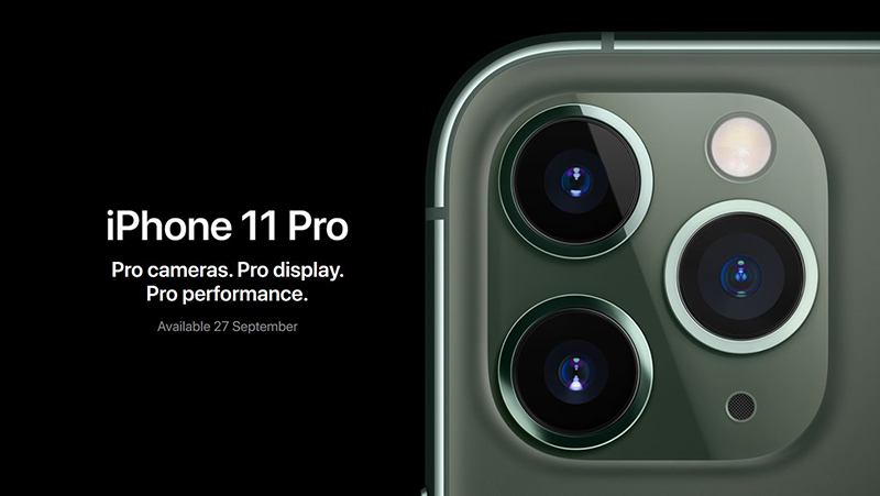iPhone 11 Pro Hải Phòng - cụm 3 camera vuông nổi bật với sức mạnh to lớn