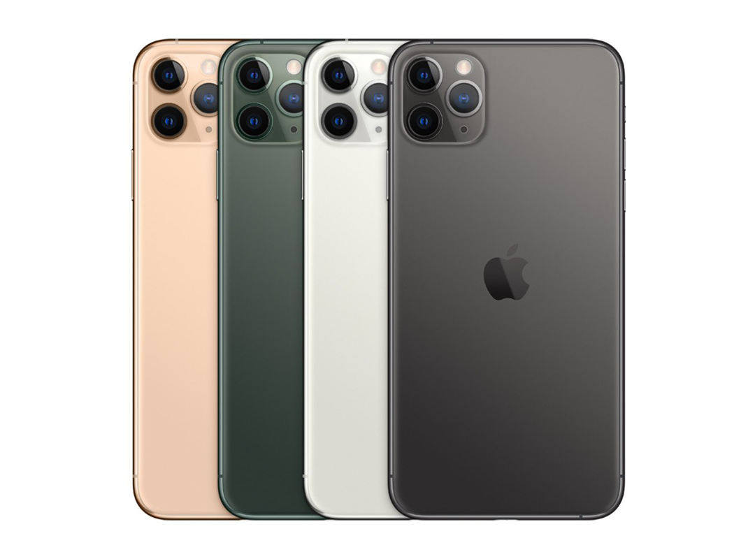 4 tùy chọn màu sắc của iPhone 11 Pro Max