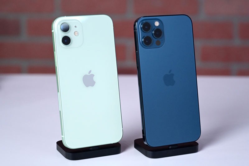 iPhone 12 và iPhone 12 Pro có cùng kích thước 6.1 inch