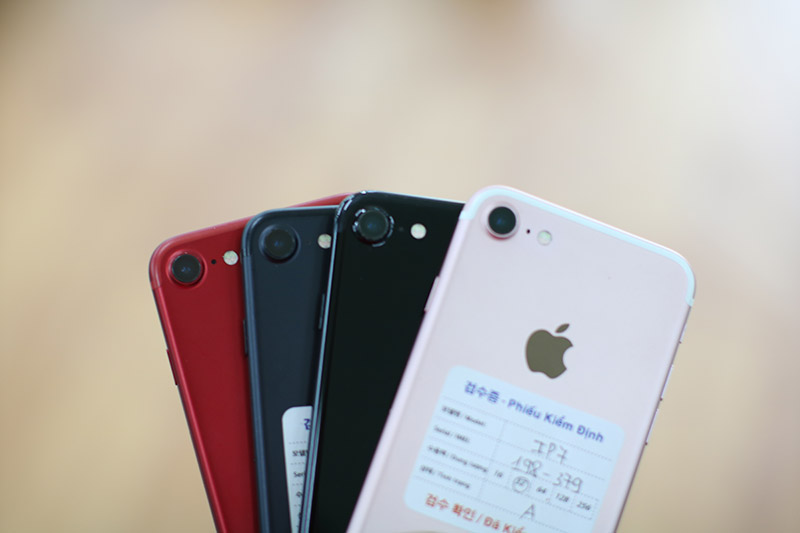 Hệ thống cảm biến vân tay của iPhone 7 cũ Hàn Quốc được cải tiến nhanh nhạy hơn