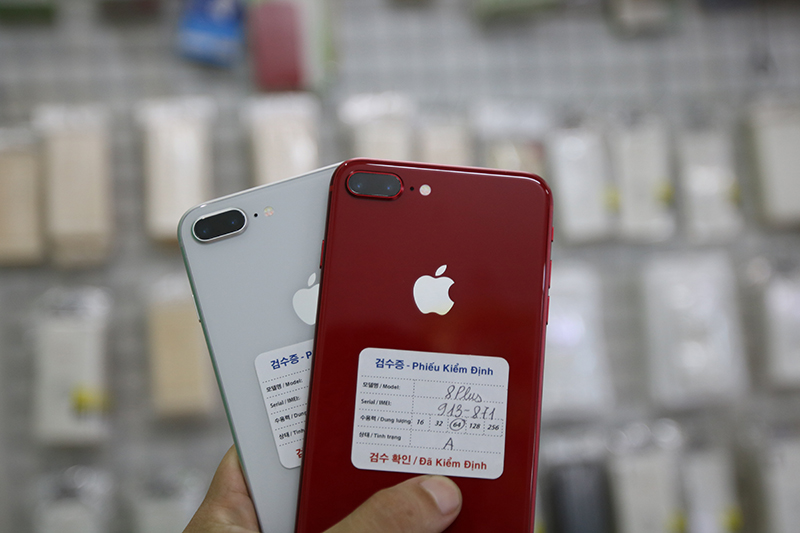 Khả năng chống nước của iPhone 8 Plus 256GB xách tay Hàn Quốc