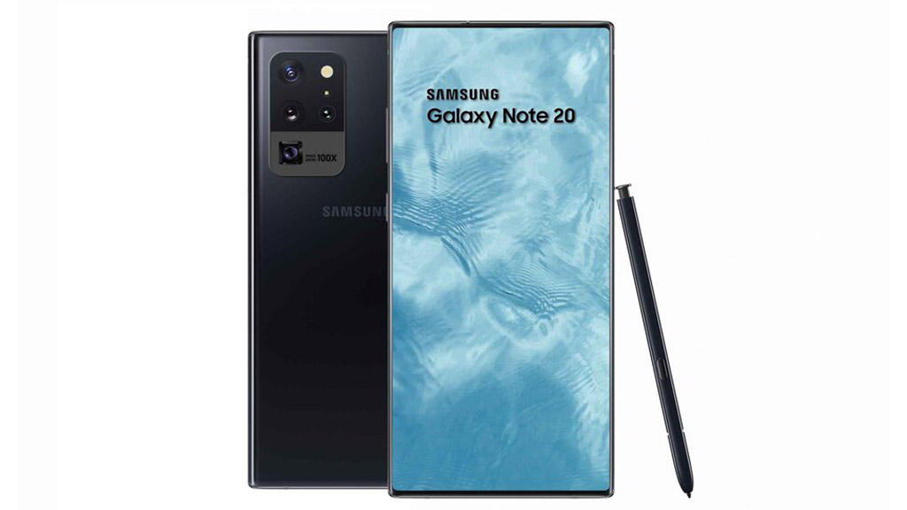 Thiết kế rò rỉ của Galaxy Note 20