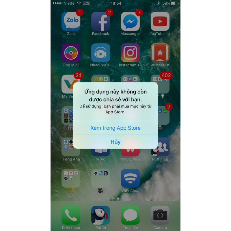 Lỗi khi nâng cấp iOS 13.5