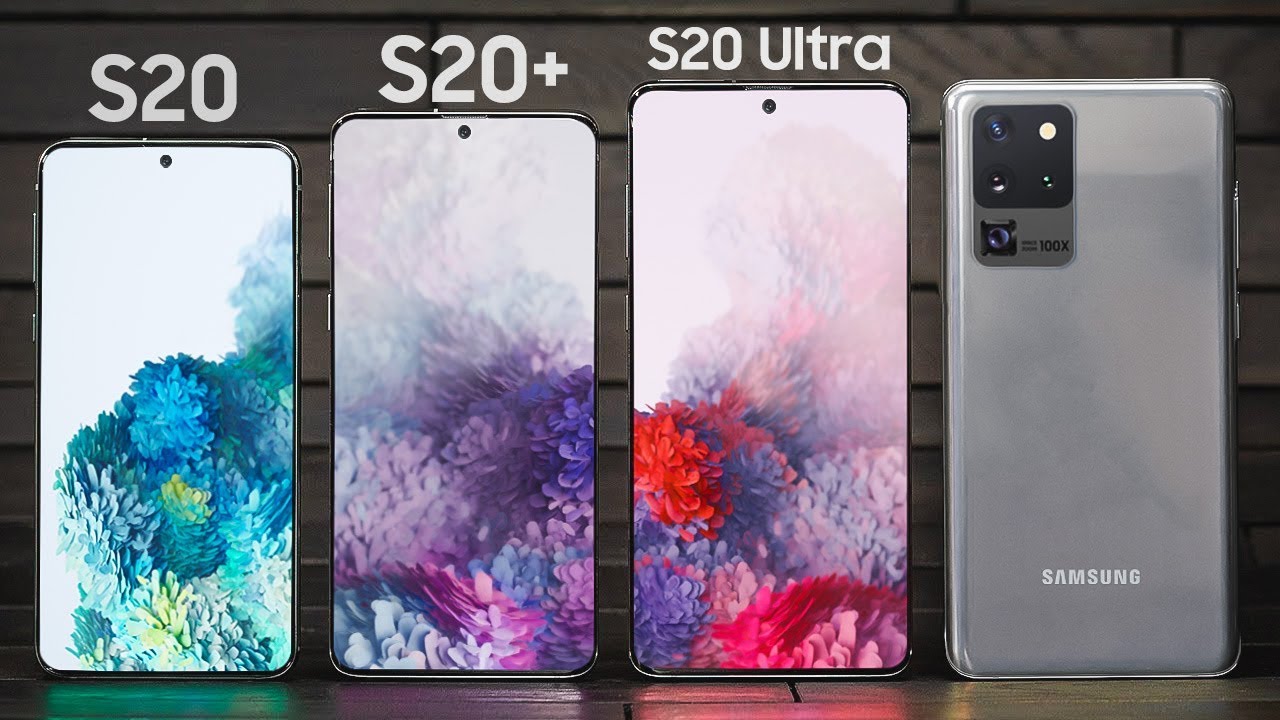Hình ảnh rò rỉ của 3 phiên bản Galaxy S20