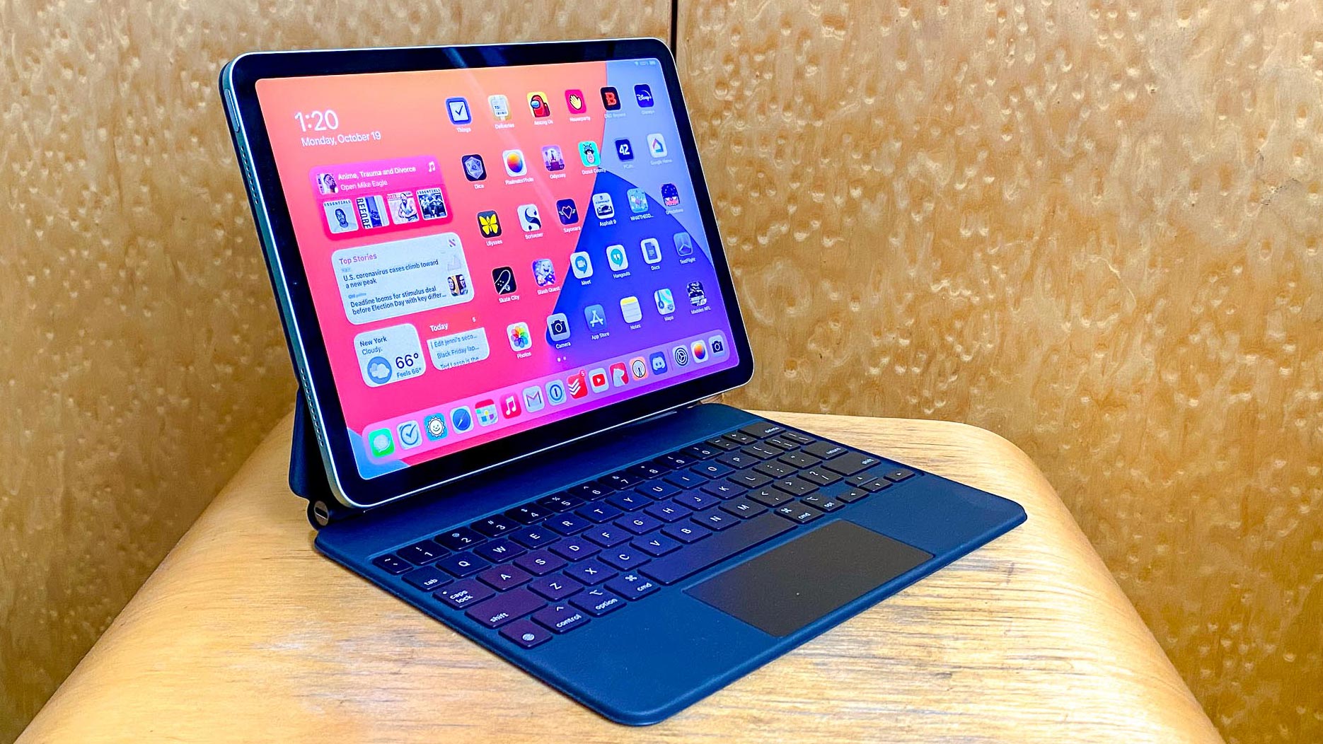 iPad Air 4 có thể kết nối với Magic Keyboard