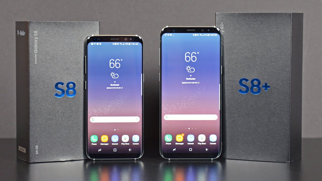 Bộ đôi Samsung Galaxy S8 và S8 Plus 