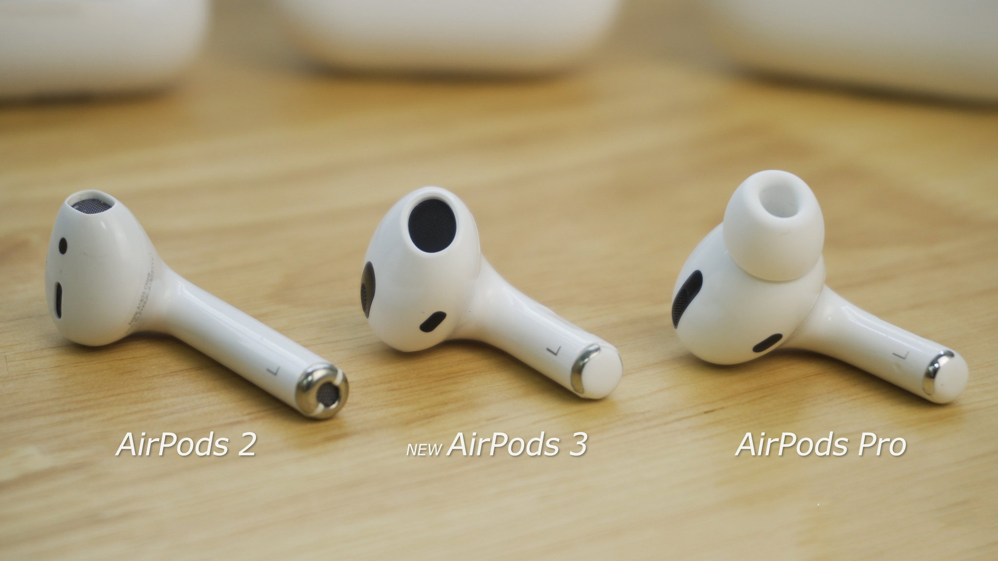 Thiết kế của AirPods 3