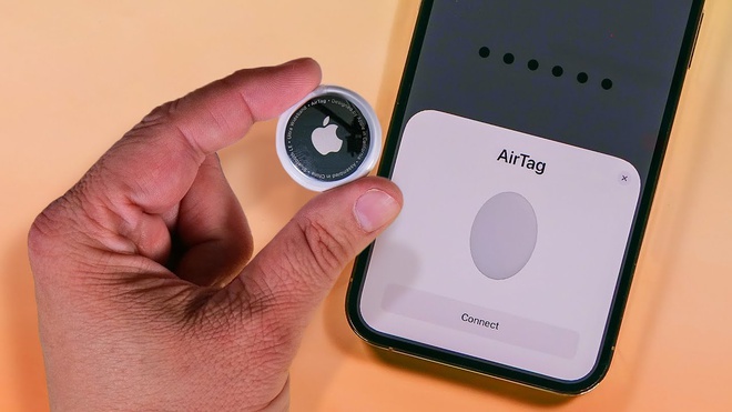 Kết nối AirTag với thiết bị iOS để định vị