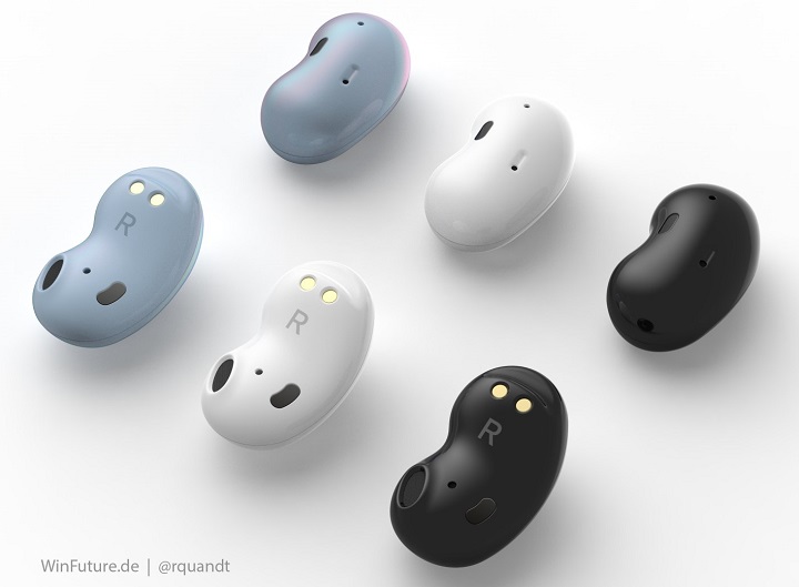 Thiết kế của Galaxy Buds Bean 