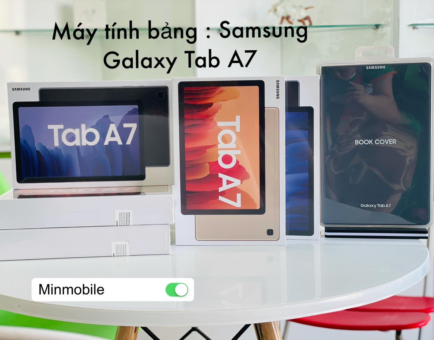 Máy tính bảng Galaxy Tab A7 đang sẵn hàng tại MinMobile