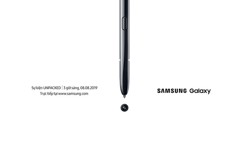 Samsung chính thức xác nhận thời gian cụ thể sự kiện ra mắt Galaxy Note 10