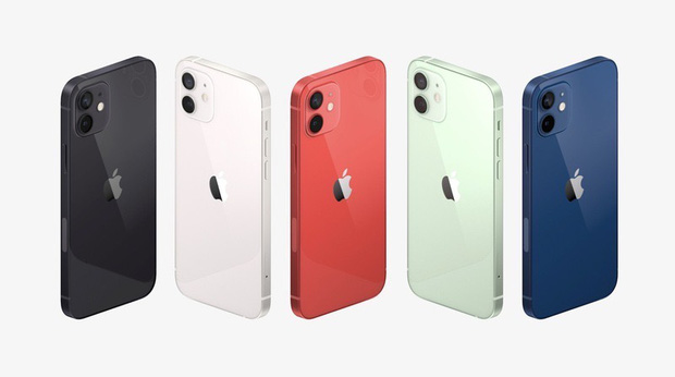 5 tùy chọn màu sắc iPhone 12 và iPhone 12 mini