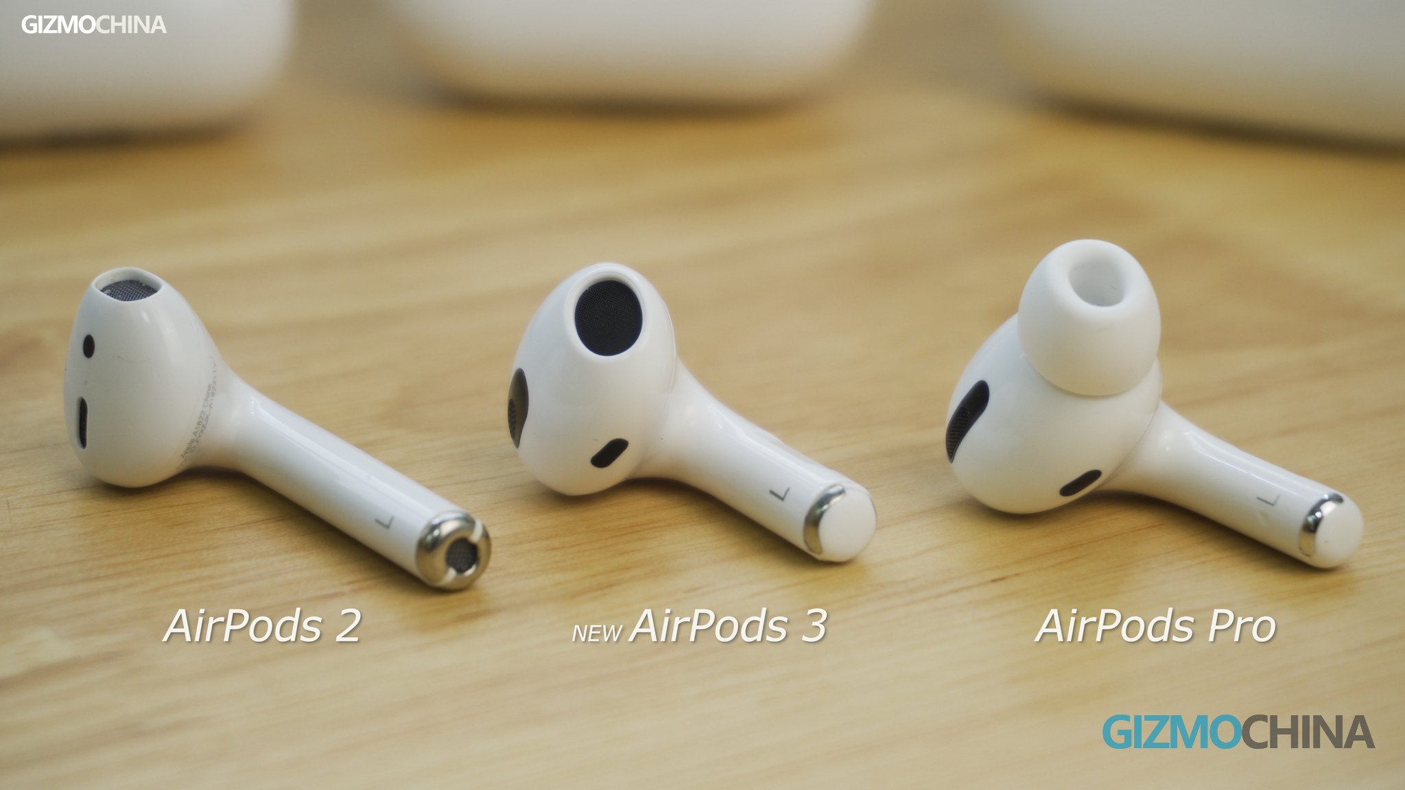 So sánh tai nghe AirPods 3