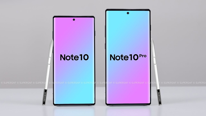 Sẽ có 4 phiên bản Samsung Galaxy Note 10 khác nhau?
