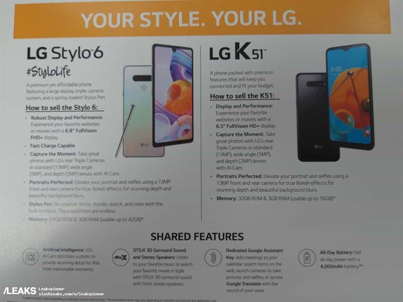 Thông tin về chiếc smartphone giá rẻ LG Stylo 6