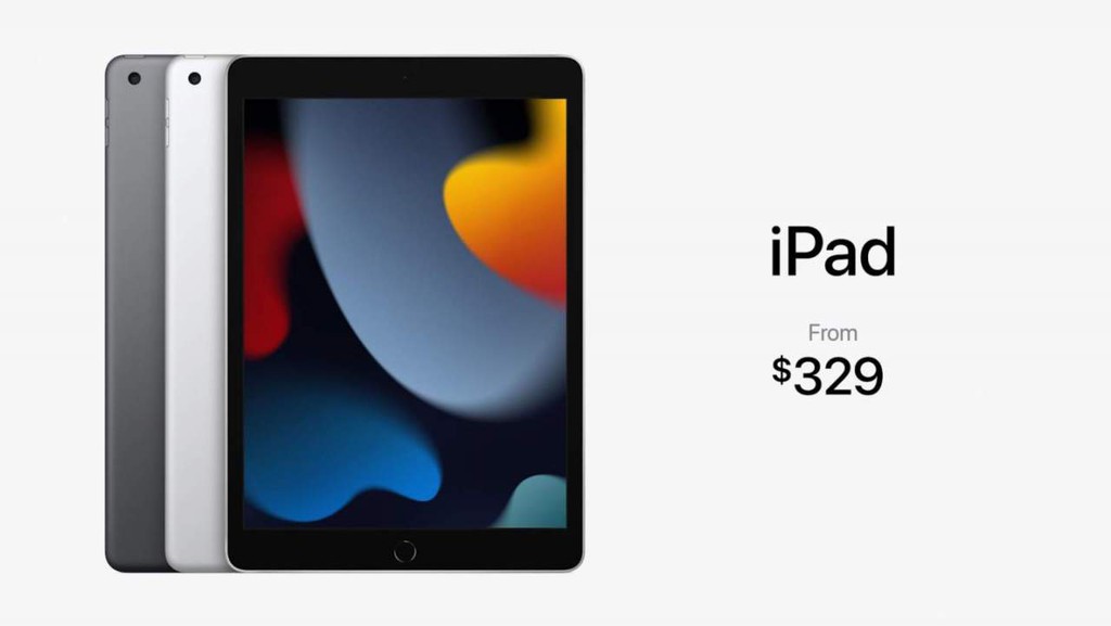 Giá iPad gen 9 từ 329 USD
