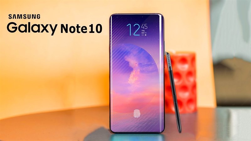 Sự thay đổi về màn hình của Samsung Galaxy Note 10