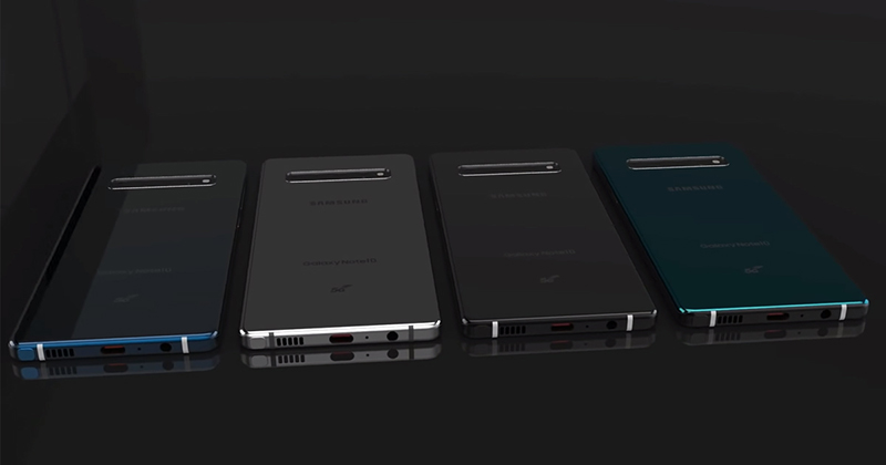 Samsung Galaxy Note 10 sẽ có tổng cộng 4 phiên bản