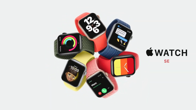 Apple Watch SE có mặt trong sự kiện Time Flies