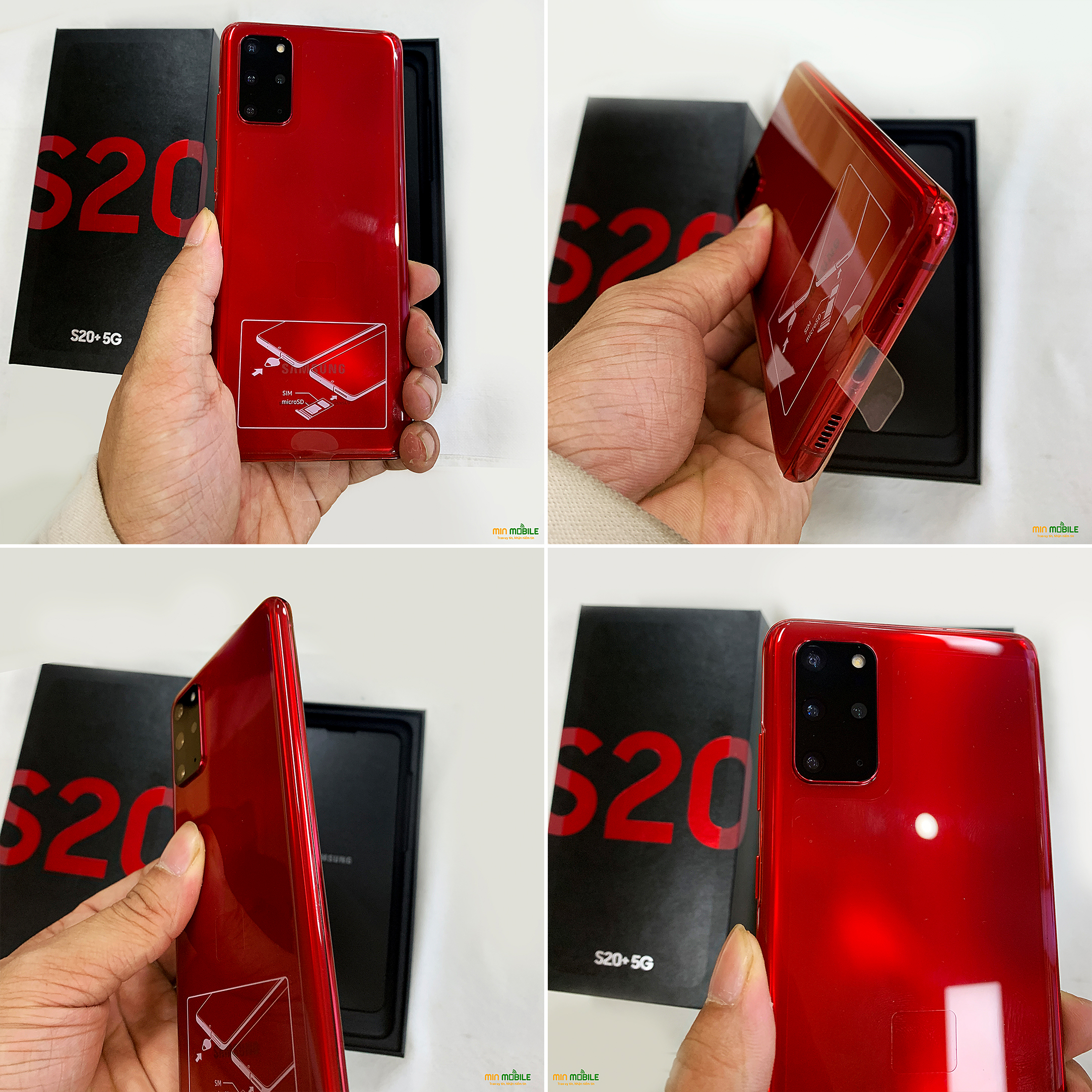 Samsung S20 Plus 5G phiên bản màu đỏ rực rỡ