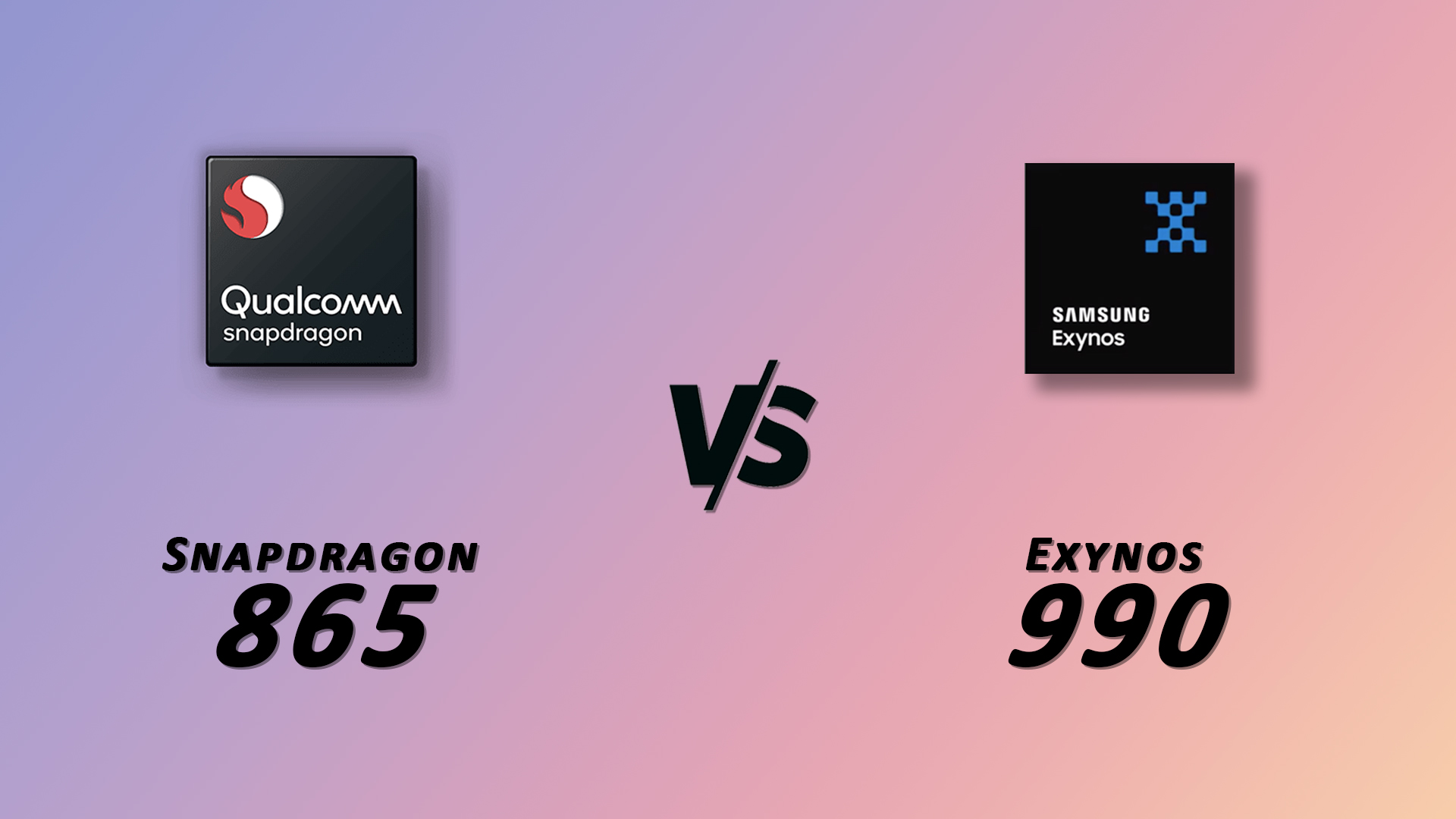 So sánh Snapdragon 865 và Exynos 990