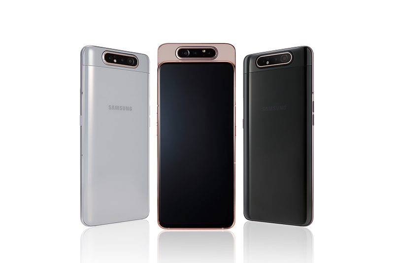 Về thiết kế của Samsung Galaxy A80 chính hãng
