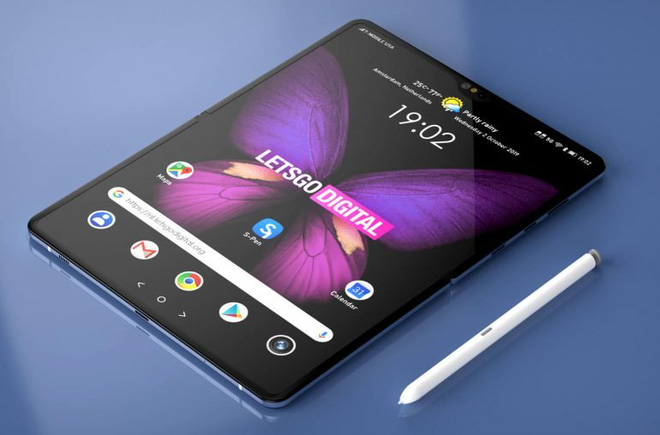 Galaxy Fold 2 sẽ có thêm bút S-Pen