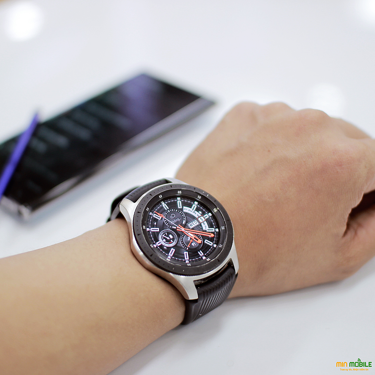 Giá Galaxy Watch đang được ưu đãi chỉ: 3.990k tại MinMobile Hải Phòng