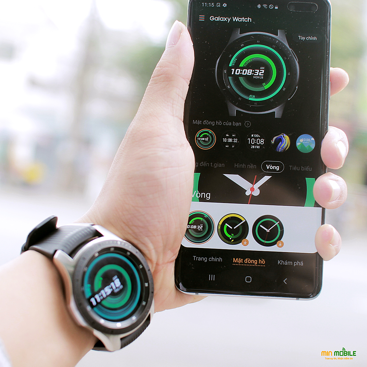 Kết nối Galaxty Watch với điện thoại Samsung