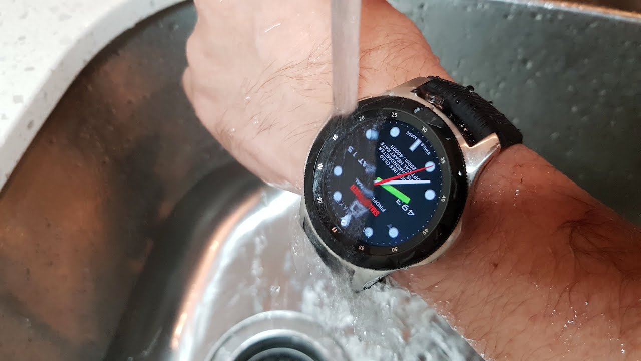 Chế độ "Water lock" của Samsung Galaxy watch