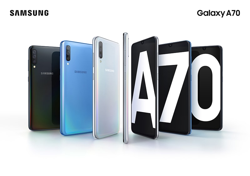 Galaxy A70 và Galaxy A80 sở hữu màn hình khổng lồ