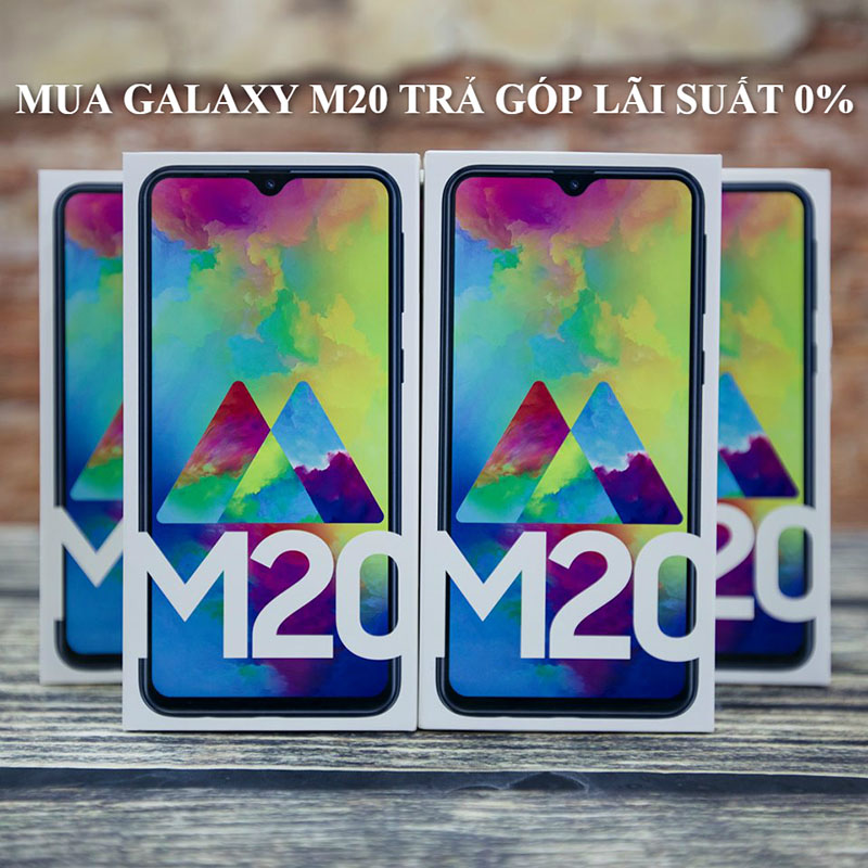 Với ƯU ĐÃI TRẢ GÓP – LÃI SUẤT 0% Galaxy M20 tại Hải Phòng các bạn sẽ được