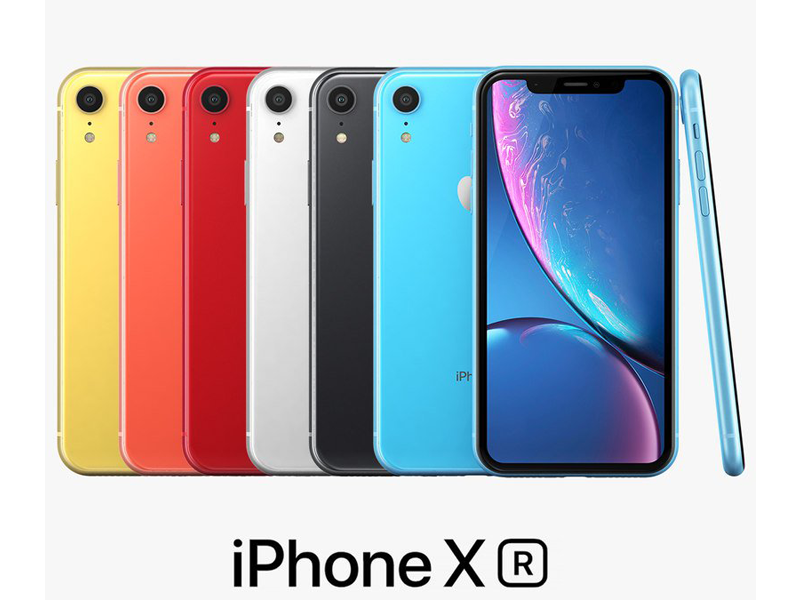 iPhone XR có 6 phiên bản màu sắc khác nhau để lựa chọn