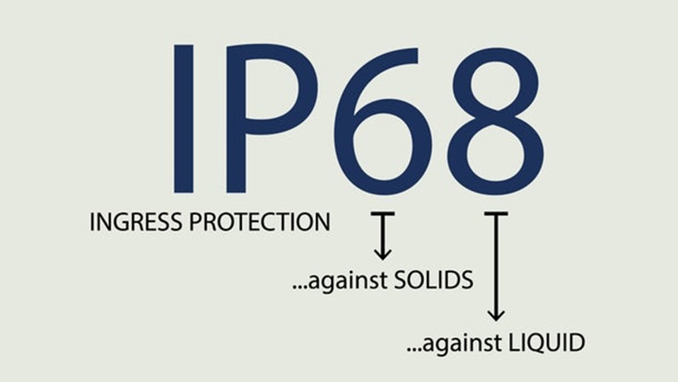 Tiêu chuẩn chống nước IP68 là gì?