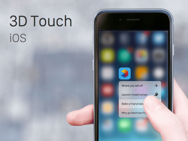 loại bỏ 3d touch trên iphone 11