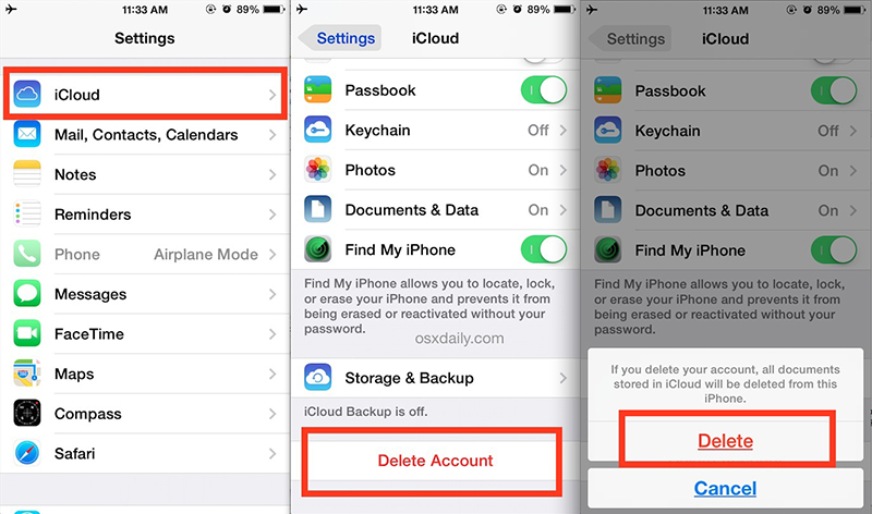 Xóa iPhone khỏi tài khoản Apple ID của bạn