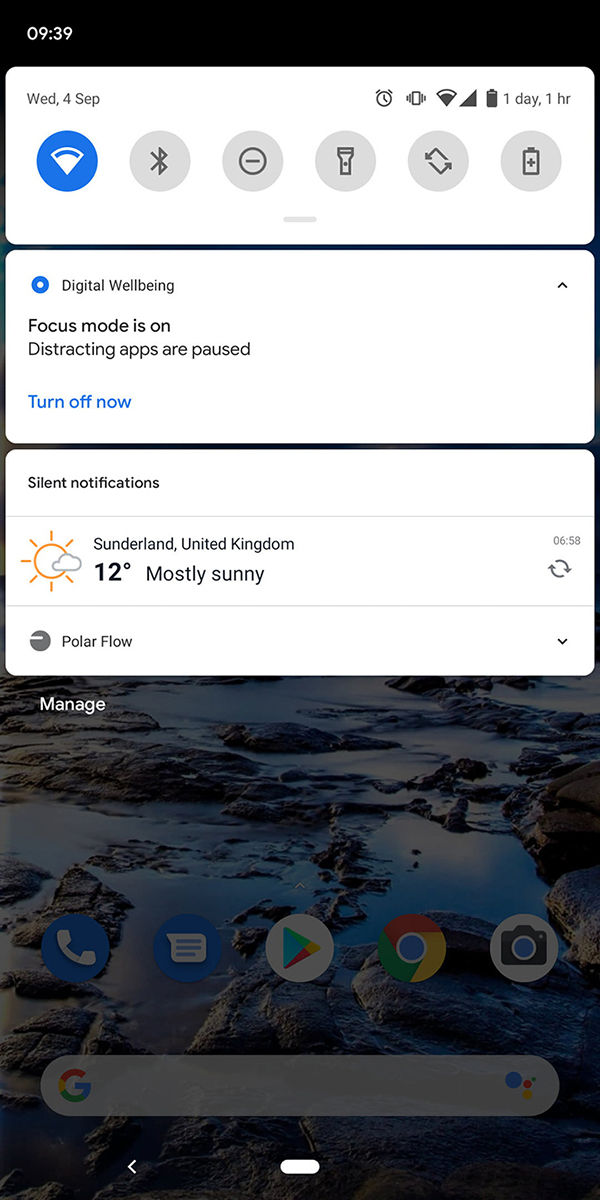 Focus Mode (Chế độ lấy nét) Android 10