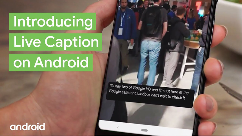 Tính năng Live Caption Android 10