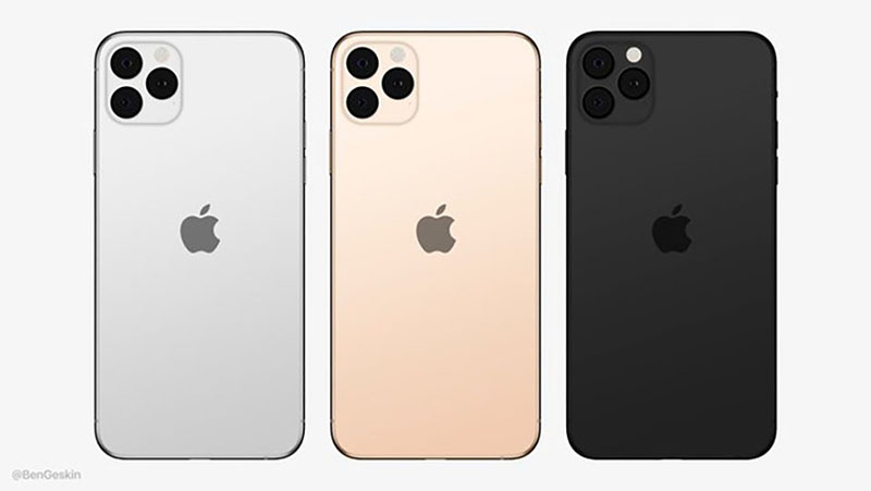 iPhone 11 có vị trí đặt logo mới