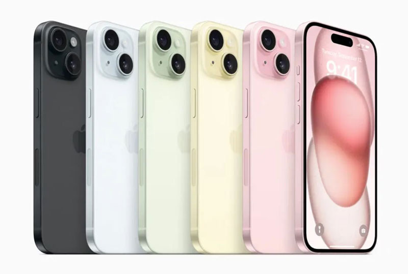 iPhone 15 và iPhone 15 Plus có nhiều phiên bản màu bắt mắt