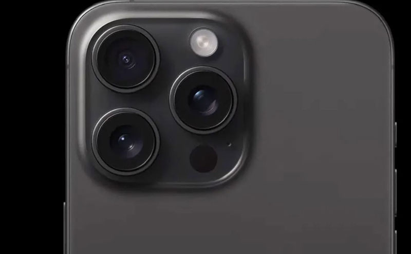 iPhone 15 Pro Max được trang bị 7 ống kính tiêu cự