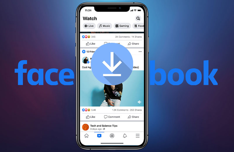 Tải video trên Facebook về iPhone